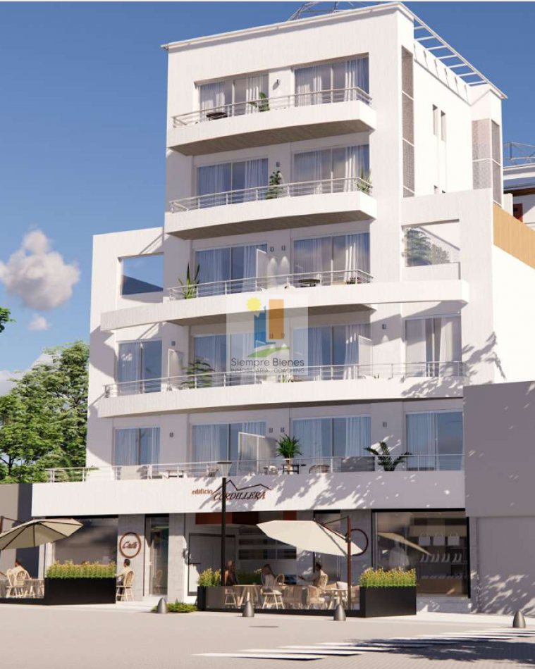 Venta monoambiente de categoria edificio en obra Carrodilla Mendoza