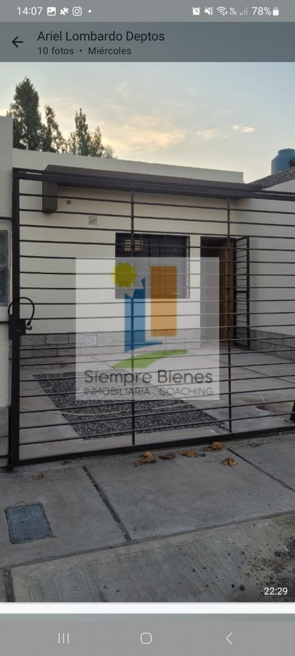 Departamento en venta