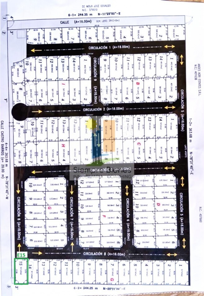 Venta lote Abedul Barrio Privado Carrodilla Lujan de Cuyo Mendoza