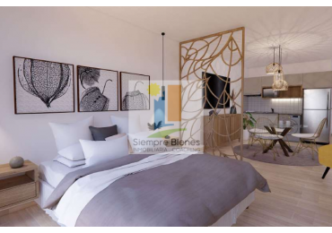 Venta monoambiente de categoria edificio en obra Carrodilla Mendoza